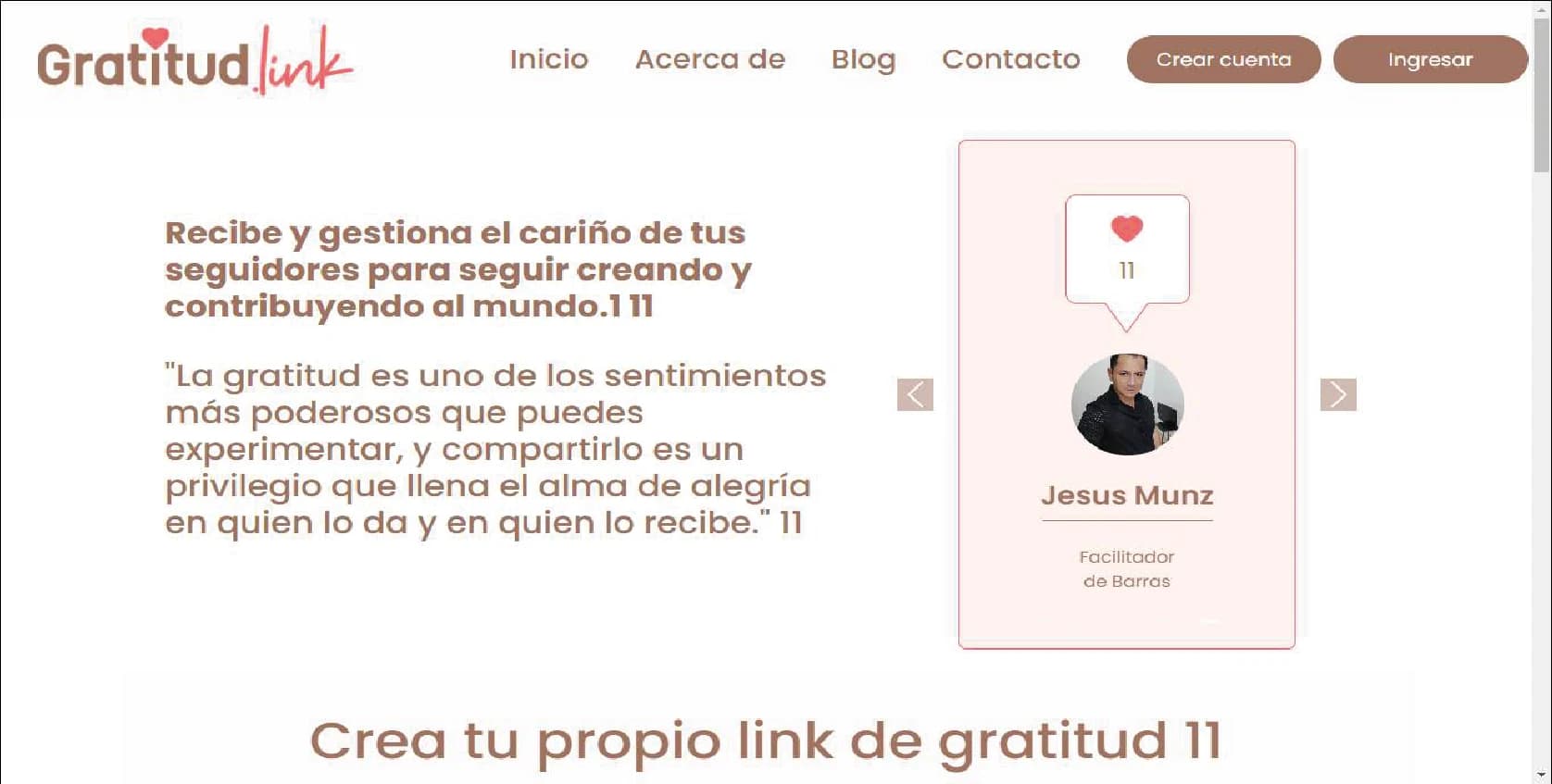 Gratitud